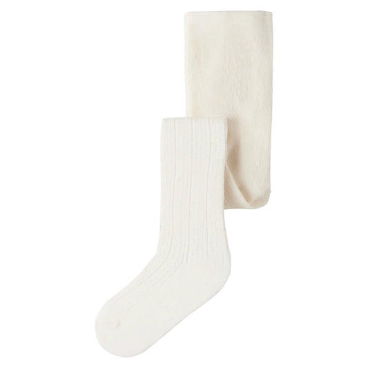 Lil'Atelier - ajour pantyhose kid - turtledove