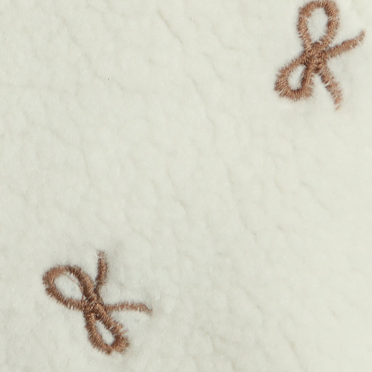 GYMP - coat Alies baby - offwhite/brown bow