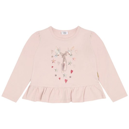 Hust & Claire - longsleeve Alma dove - hushed pink