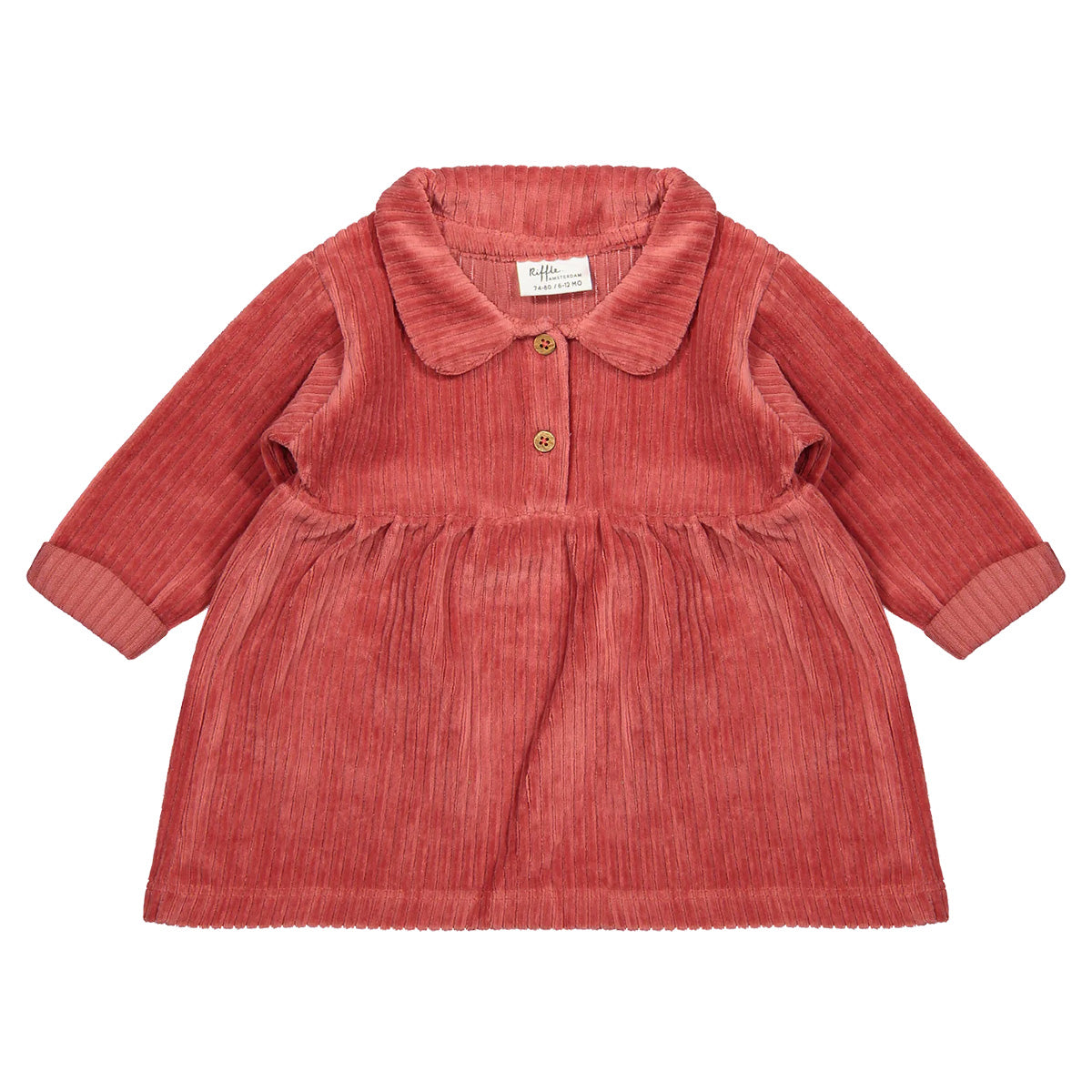 Corduroy dress Amalia - pink