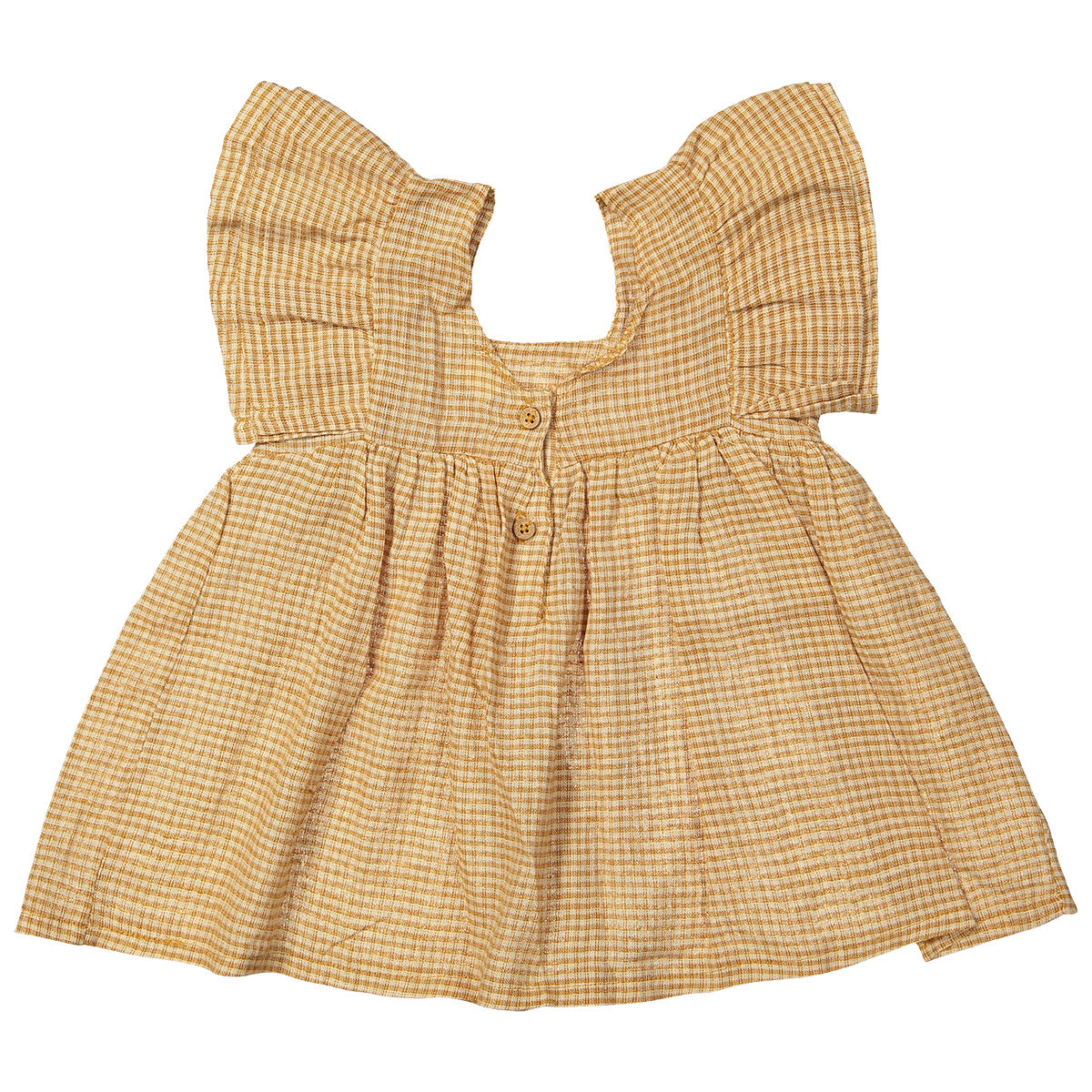 Riffle Amsterdam - dress Amber - camel brown square