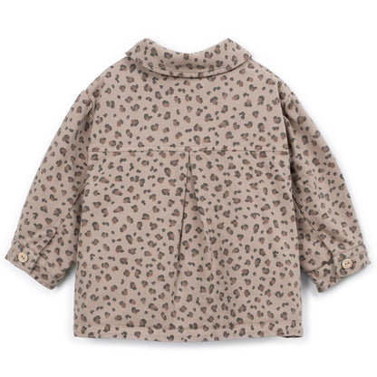 Play Up - twill overshirt - animal print