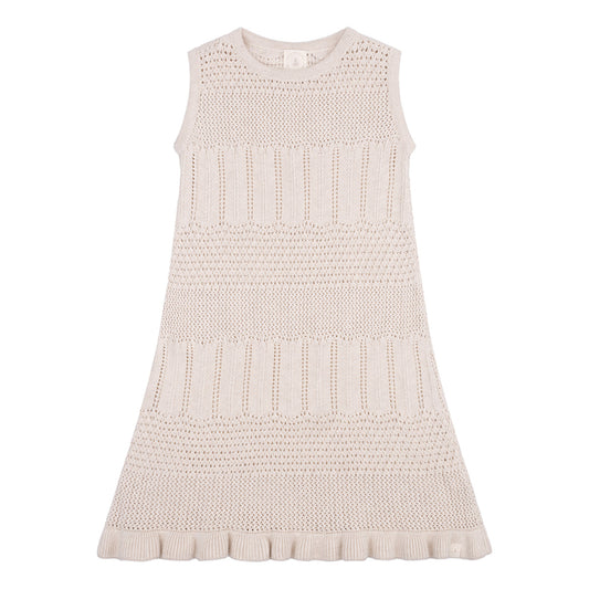 Knitted dress Anna - beige