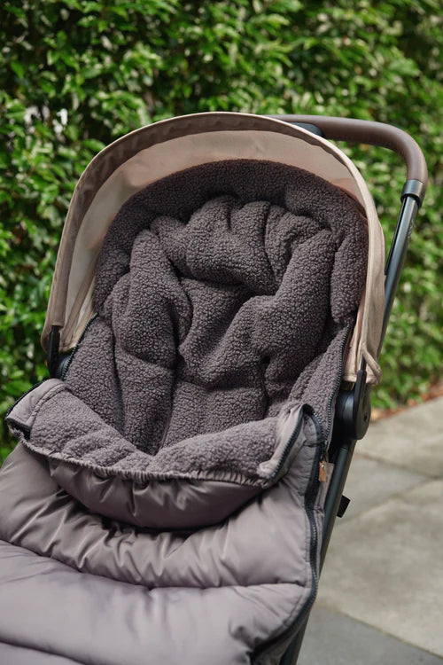 Voetenzak buggy/wandelwagen ~ puffed grey