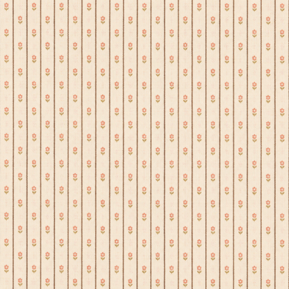 Copenhagen Colors - twill set blouse & bloomers - sand flower print