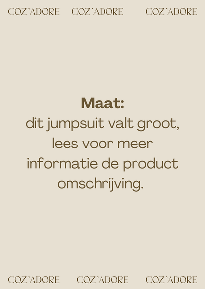 Baje Studio - knitted jumpsuit Arbon - grey steel