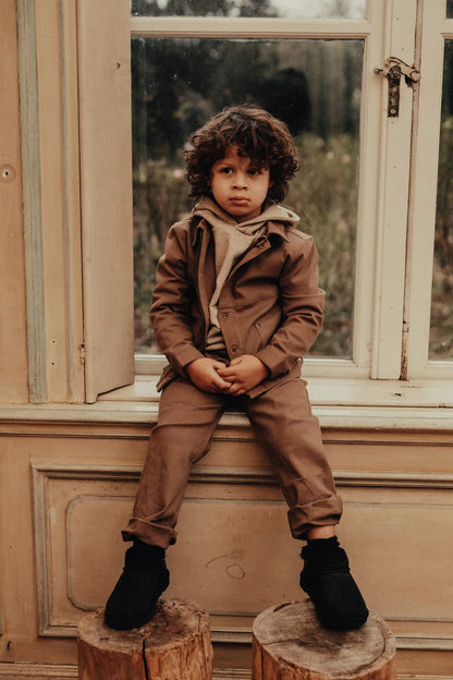 Baje Studio - cargo jacket Aubin - brown cacao