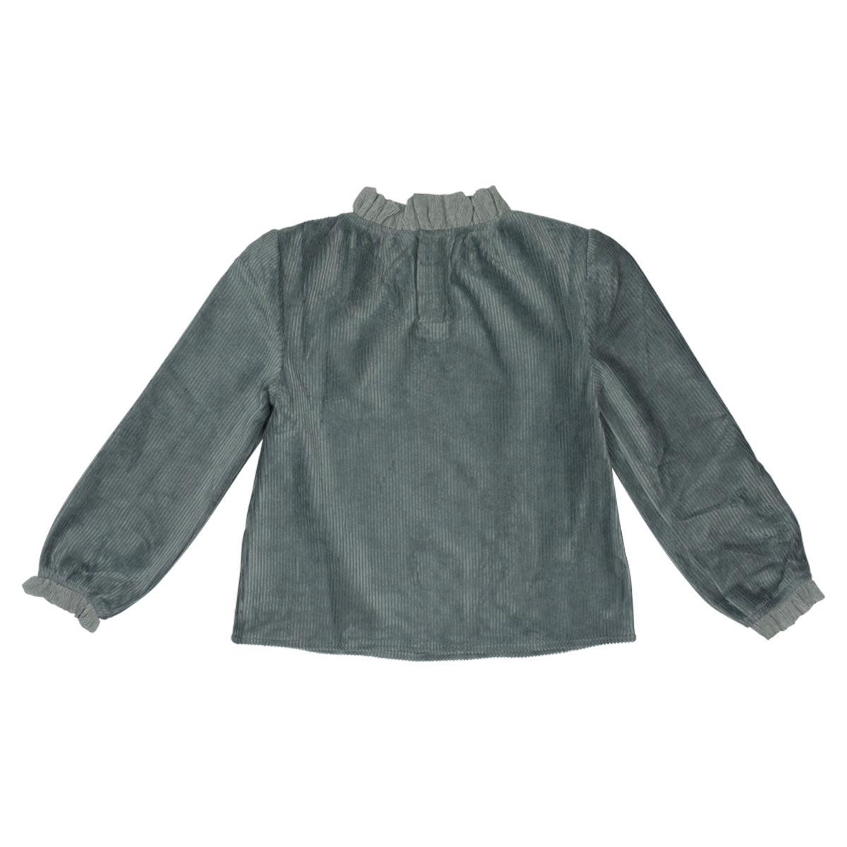 Rib longsleeve Avanti ~ greyish blue