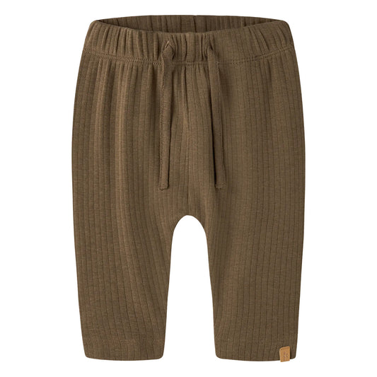 Lil'Atelier - loose pants - teak brown