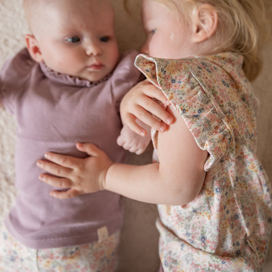 Wheat - shirt Ally - bright flowers