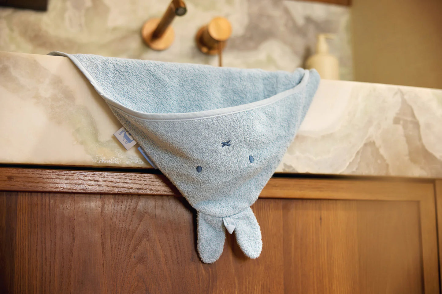 Jollein - terry badcape Miffy - cloud blue