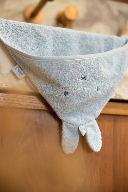 Jollein - terry badcape Miffy - cloud blue
