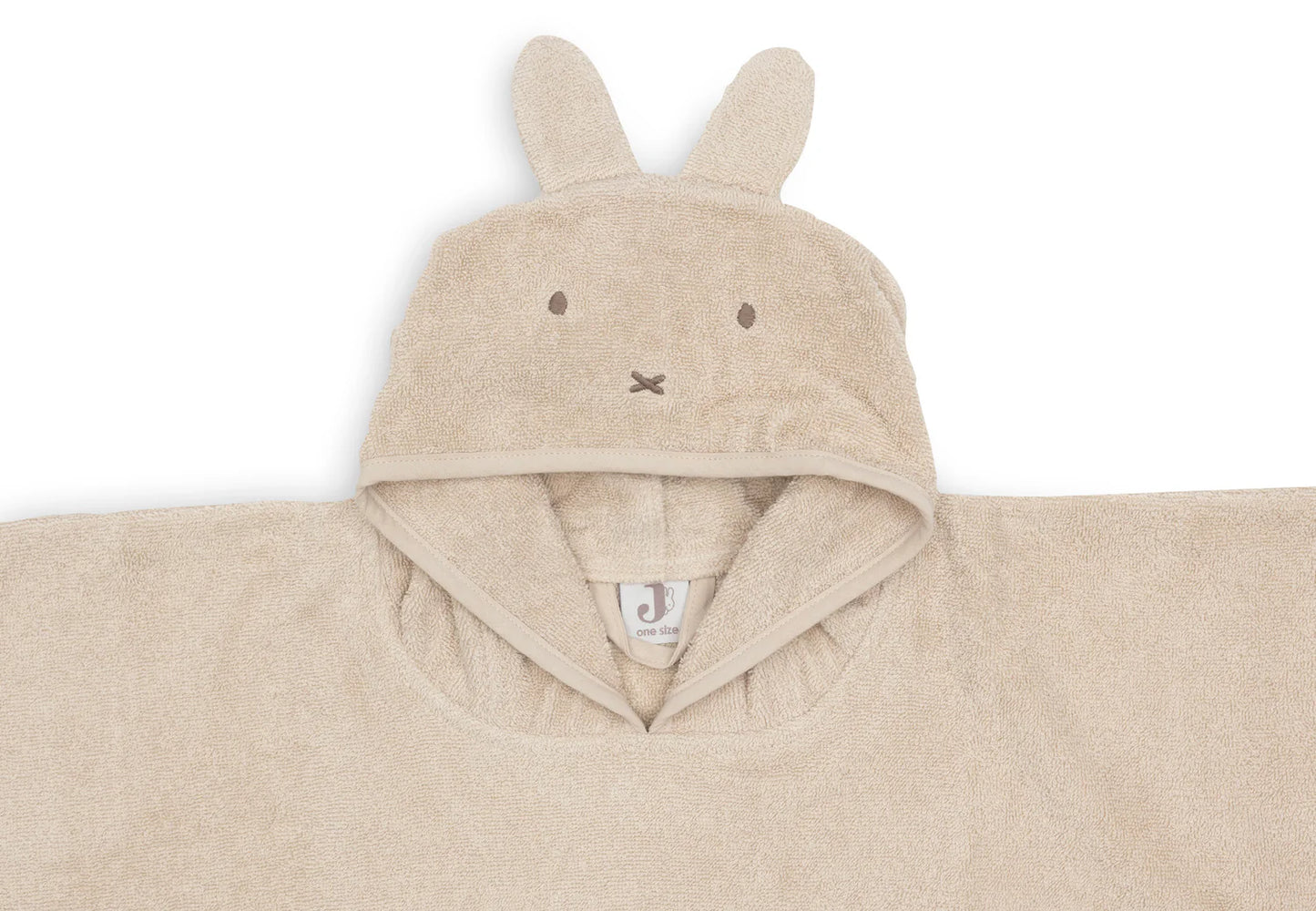 Jollein - badponcho badstof Miffy - warm sand