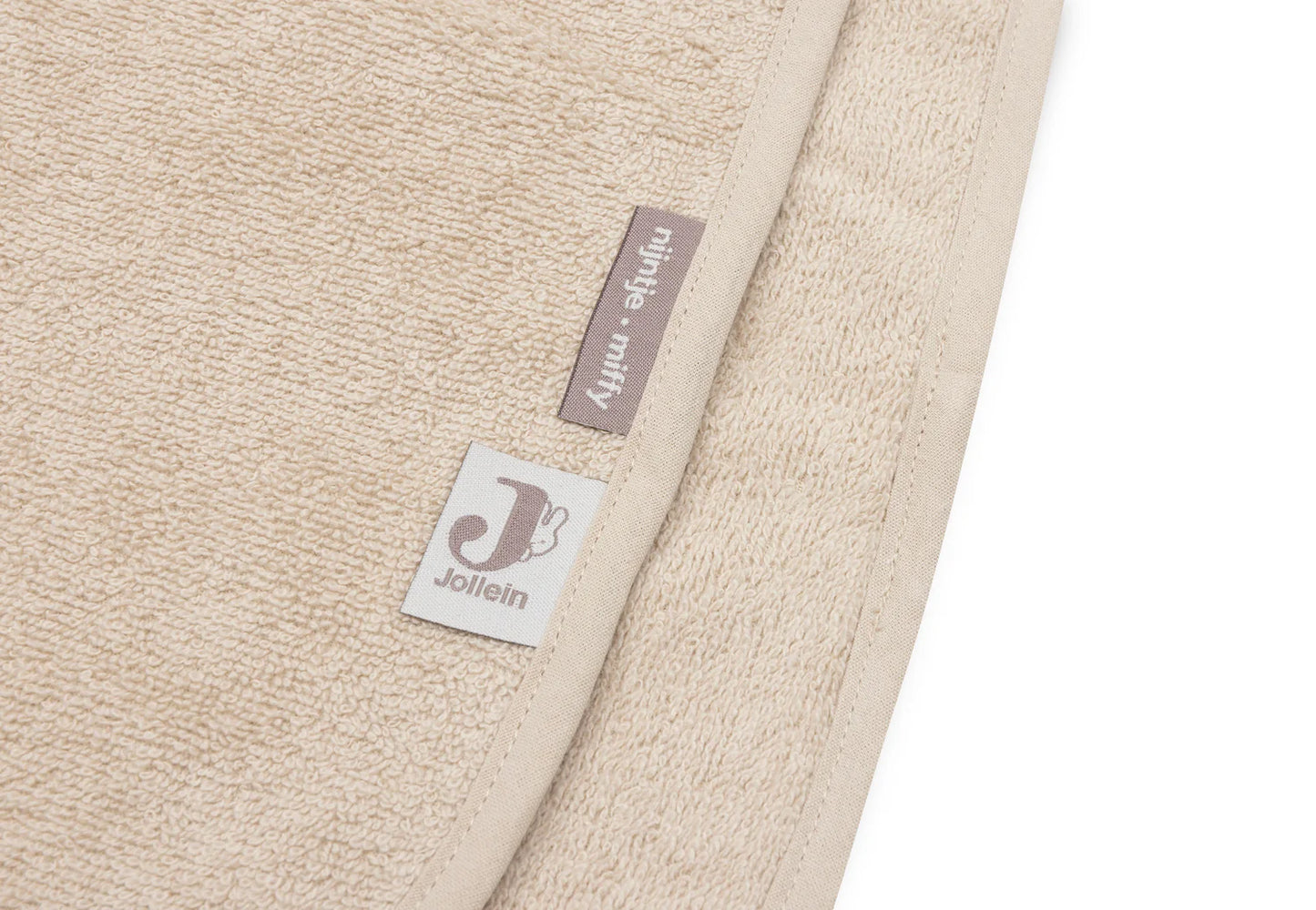 Jollein - badponcho badstof Miffy - warm sand