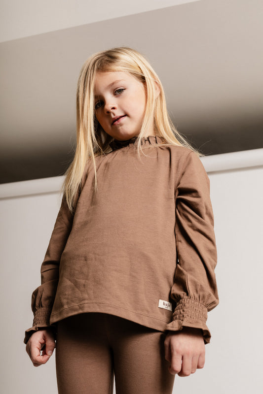 Baje Studio - top Ela - brown cacao