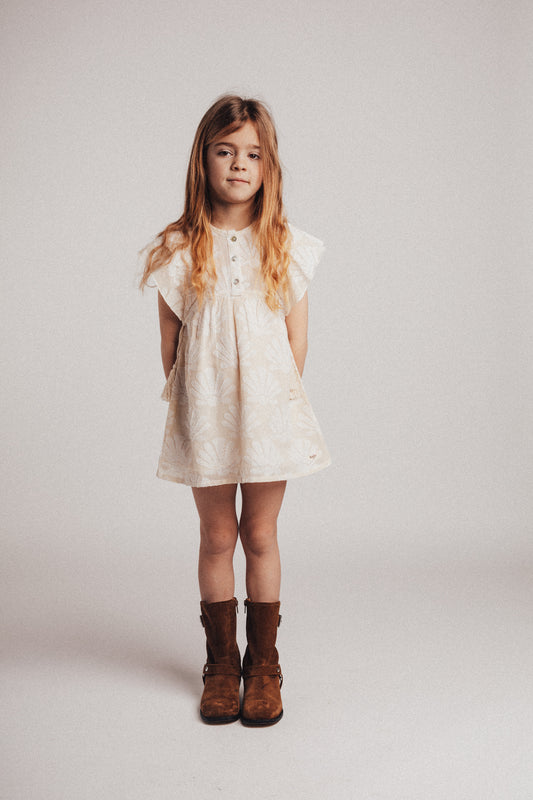 Baje Studio - dress Muze shell - offwhite