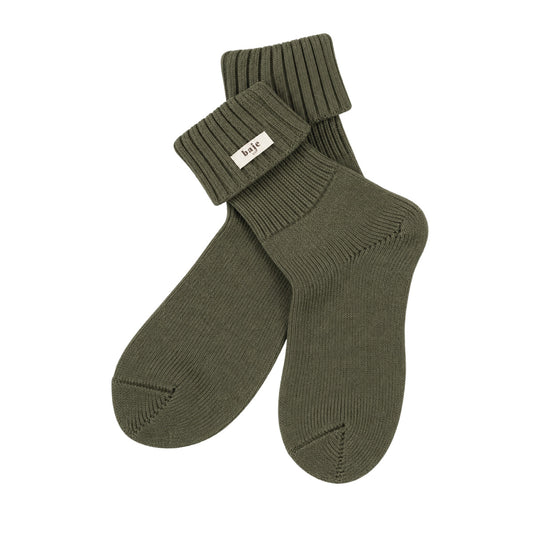 Baje Studio - socks Beau - green agave