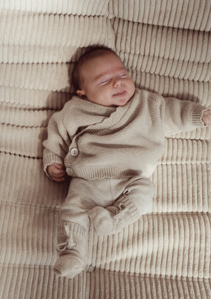 Two You Label - knitted cardigan Beau - oat