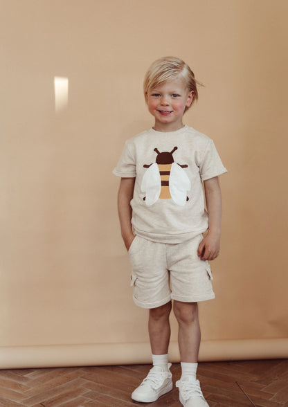 Bee cute T-shirt - oat