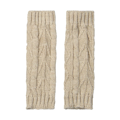 Two You Label - knitted legwarmer - oat