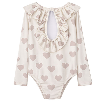 Baje Studio - longsleeve swimsuit Bella - creme oat