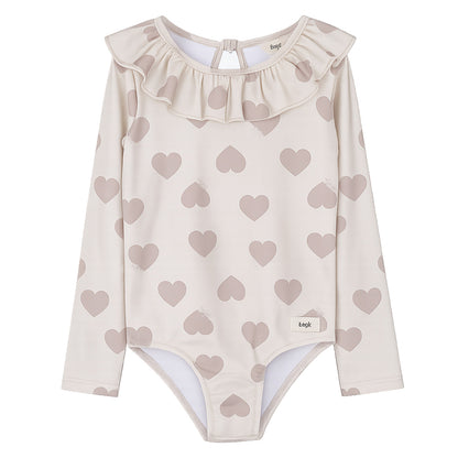 Baje Studio - longsleeve swimsuit Bella - creme oat