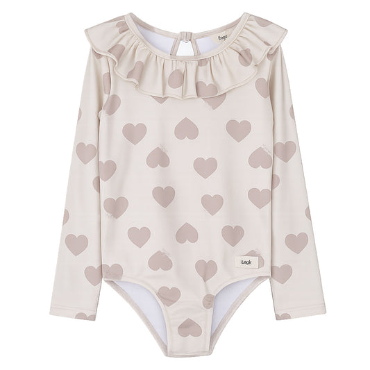 Baje Studio - longsleeve swimsuit Bella - creme oat