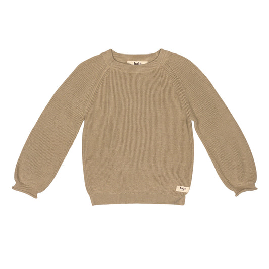 Knitted sweater Bendigo ~ sand