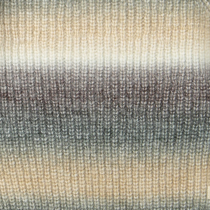 Baje Studio - knitted sweater Bern - grey melange stripe