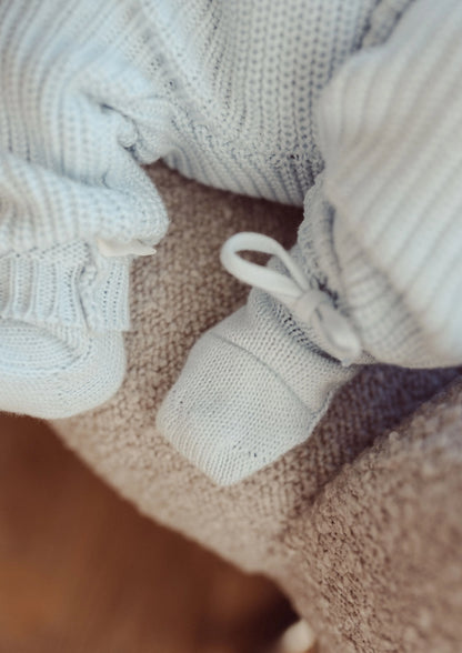 Two You Label - knitted pants Billy - sky blue