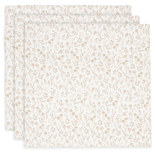 Jollein - hydrofiele doeken Bloomy - 3 stuks