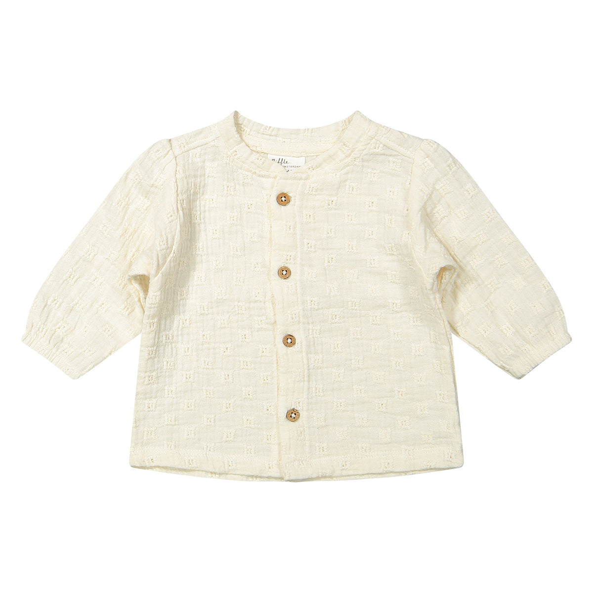 Blouse Cleo - woven white embroidery