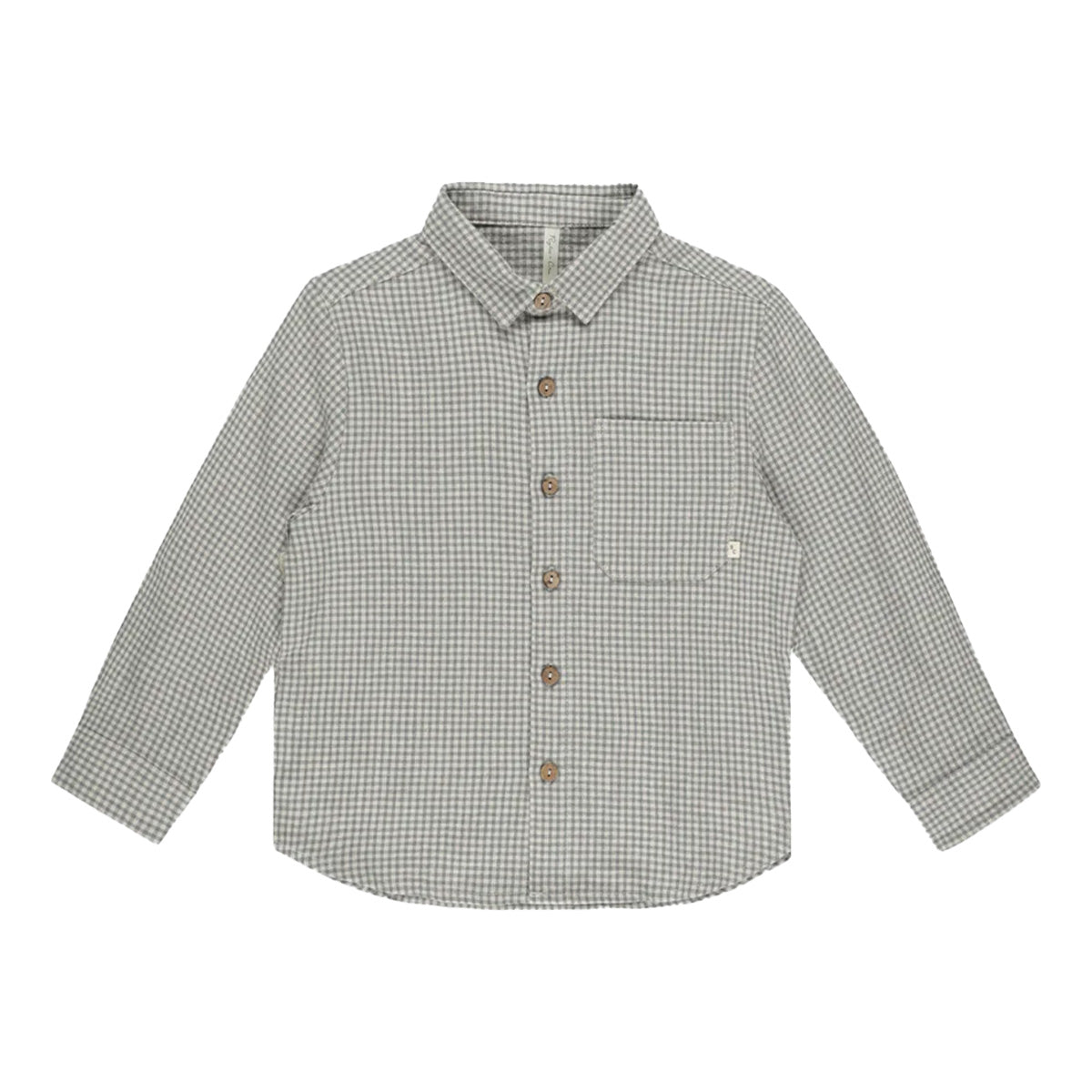 Blouse gingham ~ forest green