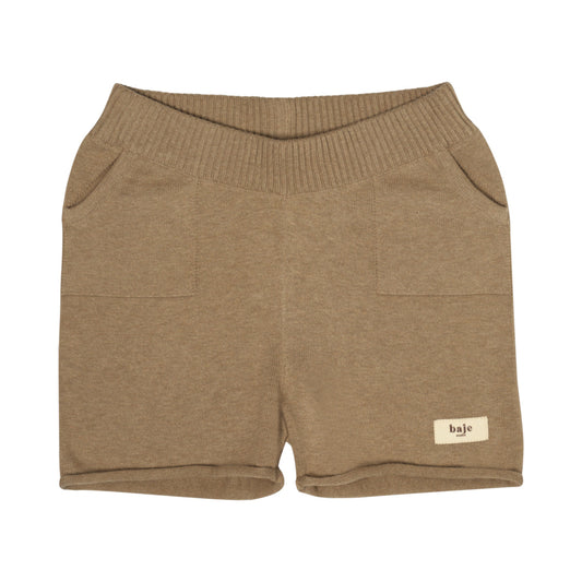 Cashmere short Bo ~ taupe