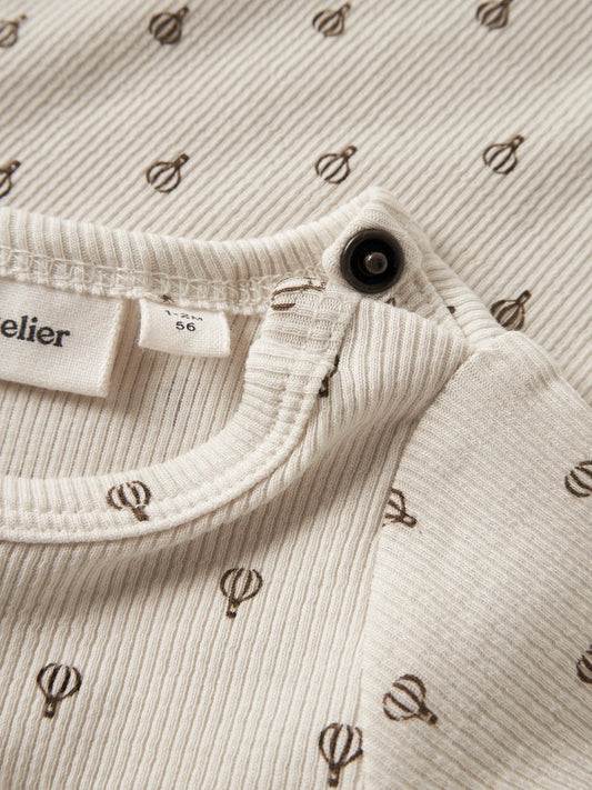 Lil'Atelier - slim fit body air balloon - turtledove
