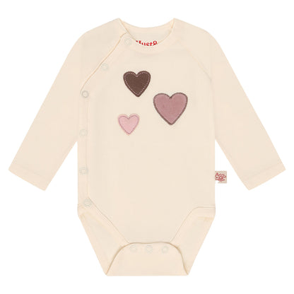 Hust & Claire - body Bing hearts - offwhite/ecru