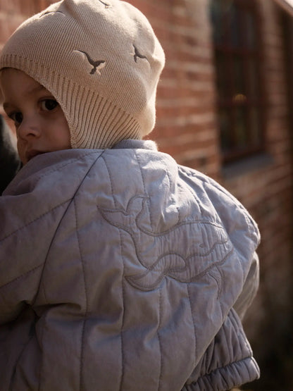 Lil'Atelier - bomber jacket whale - tradewinds blue