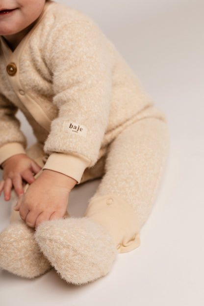 COMING SOON' Baje Studio - wool jumpsuit Boudry - sand desert
