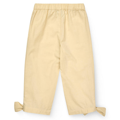 Copenhagen Colors - bow pants - pale yellow