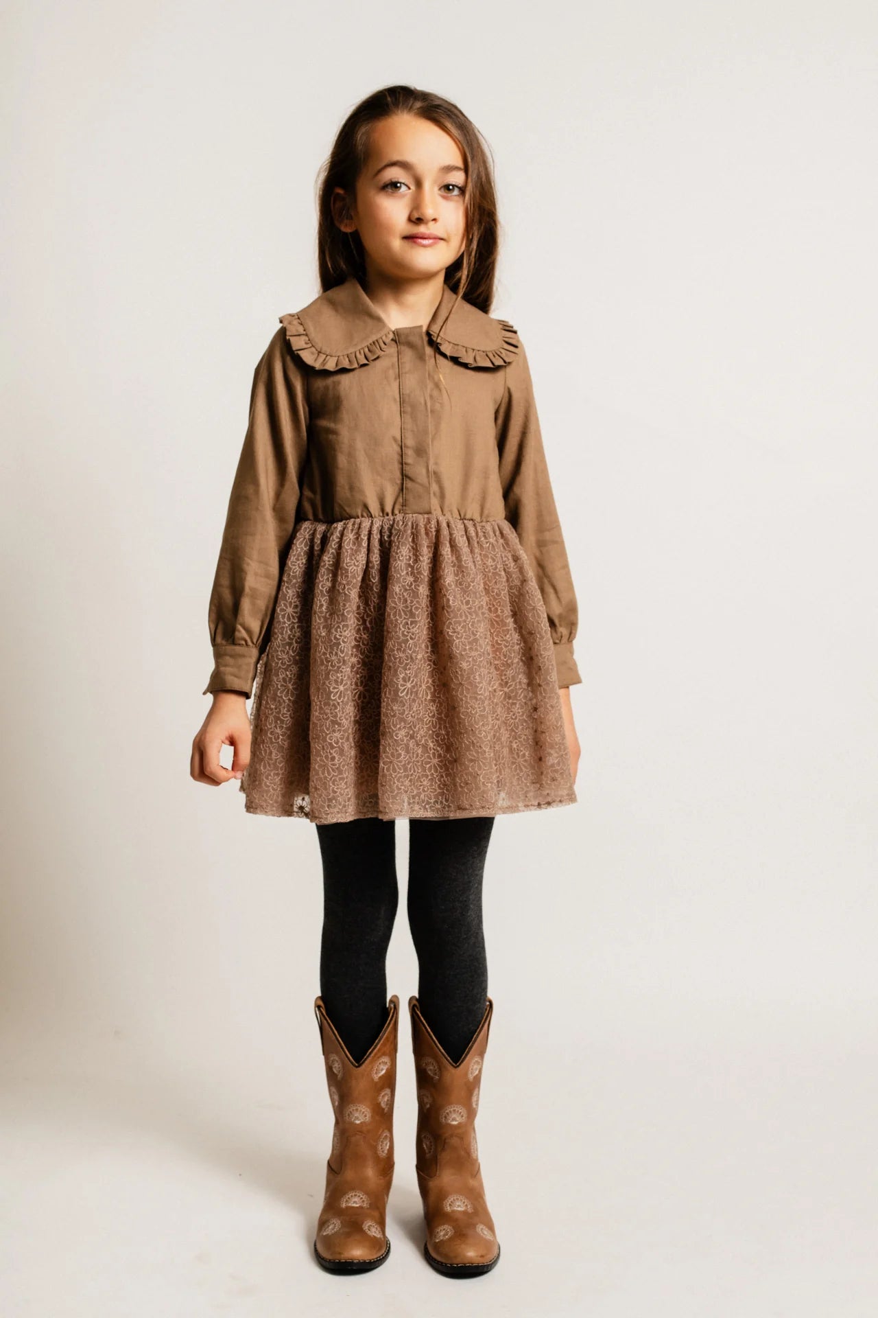 Baje Studio - dress Bowil - brown cacao