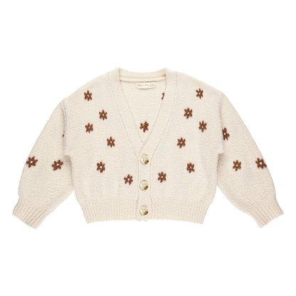 Rylee + Cru - crop cardigan flowers