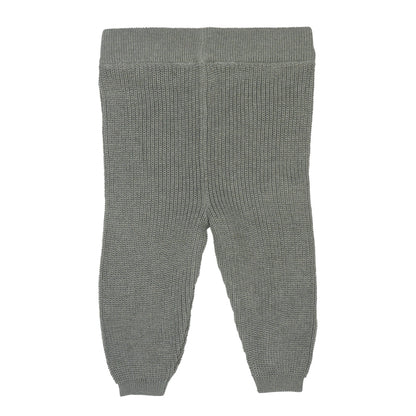 Knitted pants Brawdy ~ greyish blue