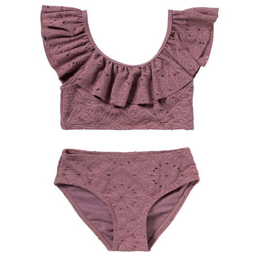 Salted Stories - broderie bikini - dusky orchid