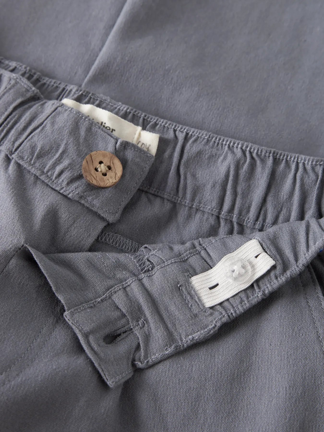 Lil'Atelier - regular fit pants - tradewinds blue