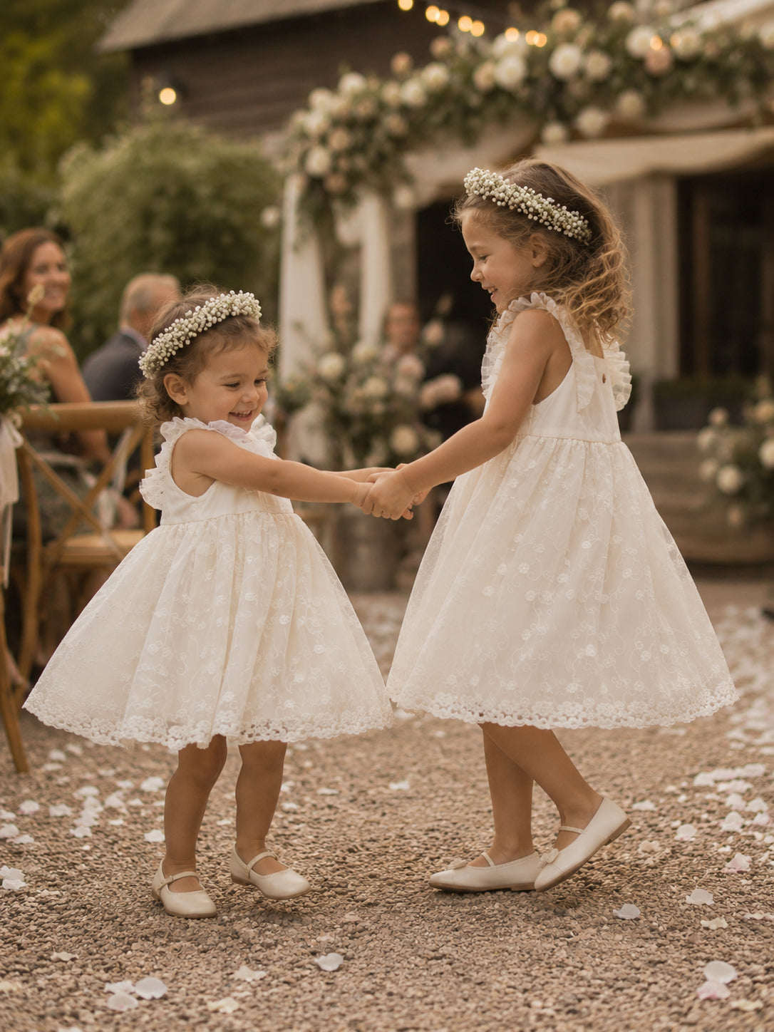 Lil'Atelier - tule dress Feya - coconut milk