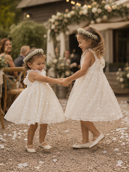 Lil'Atelier - tule dress Feya - coconut milk