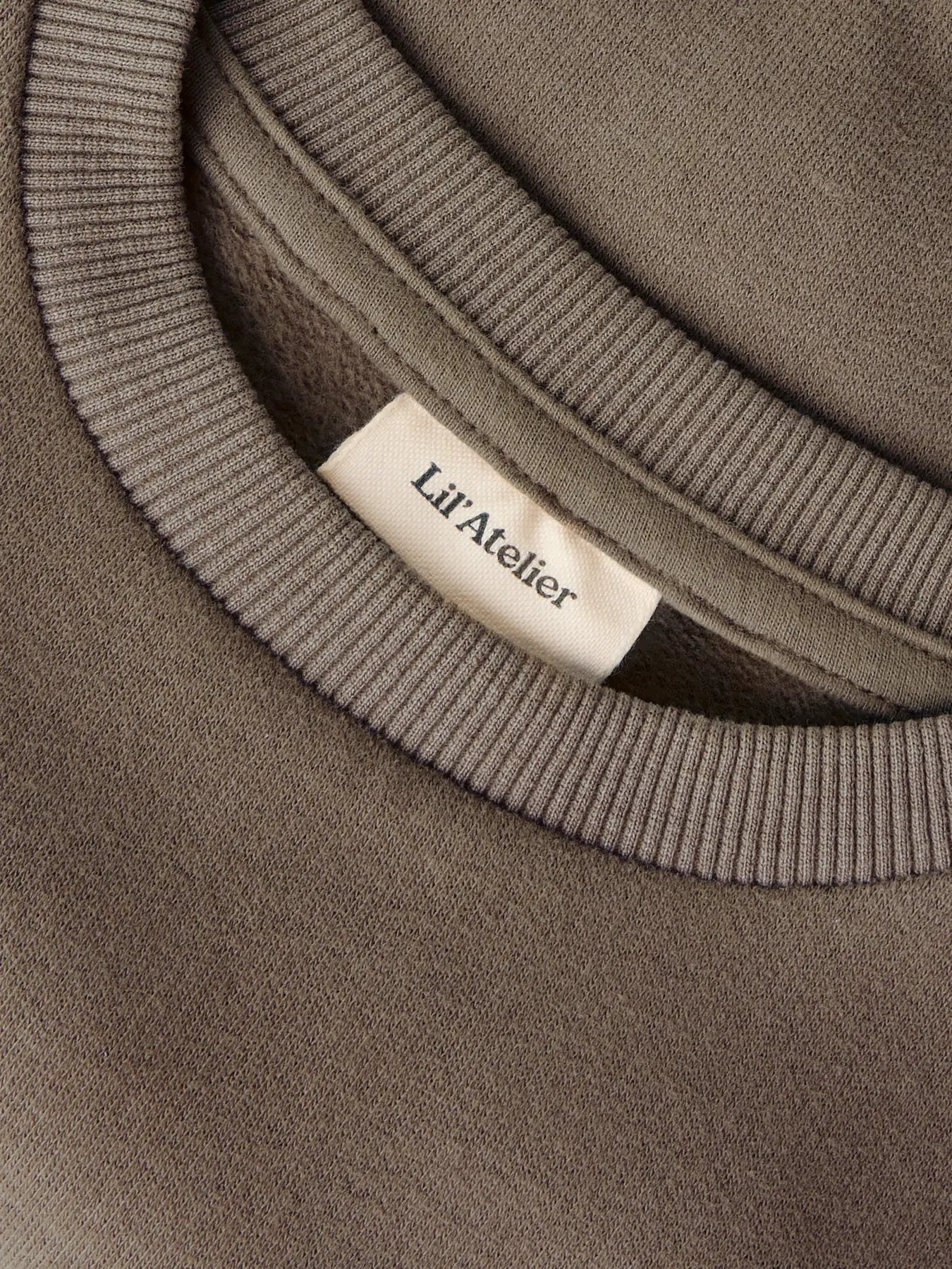 Lil'Atelier - sweater - shitake brown