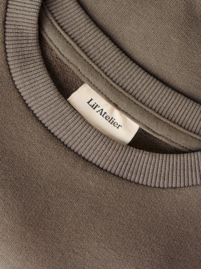 Lil'Atelier - sweater - shitake brown