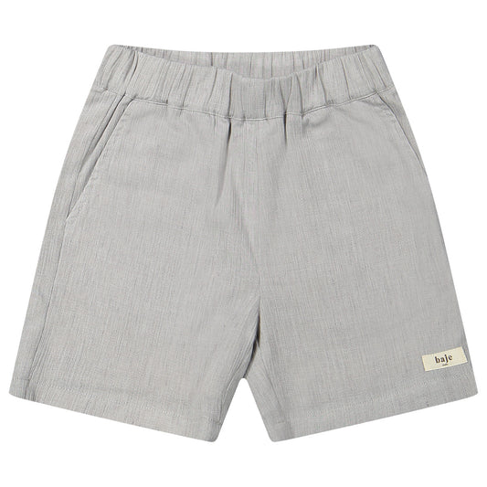 Linen short Cacem - blue steel