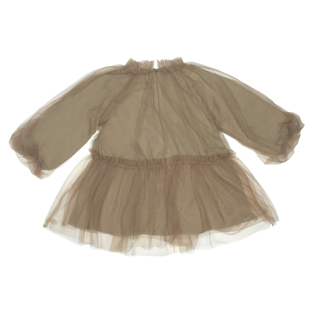 Tule dress Camberly ~ taupe